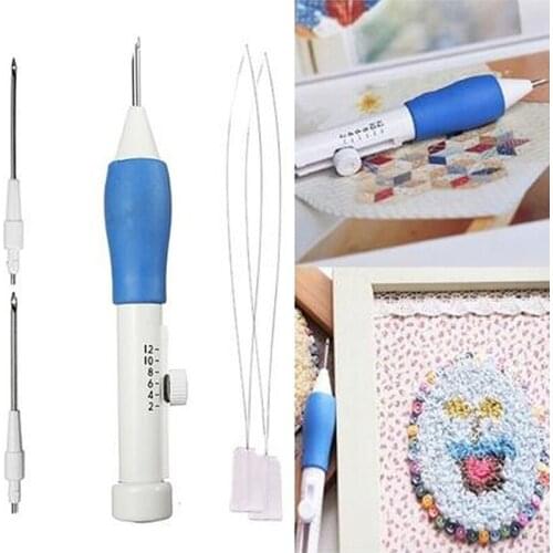 Punch Needle Russian Embroidery Poking Cross Stitch Tools Crochet Knitting Needle Art Handmaking Sewing Accessories