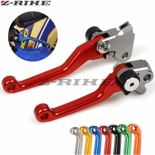 CNC Pivot Foldable Clutch Brake Lever For SUZUKI RMZ250 2004 RMZ250 2007-16 RMZ450 2005-16 upermoto Dirt Bike Off Road Motocros