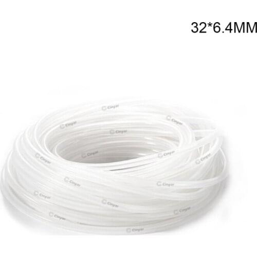 1m/39.4in Food Grade Clear Translucent Silicone Tube Soft and Safe Rubber Tube Submersible Pump Milk Beer Aquarium Hose