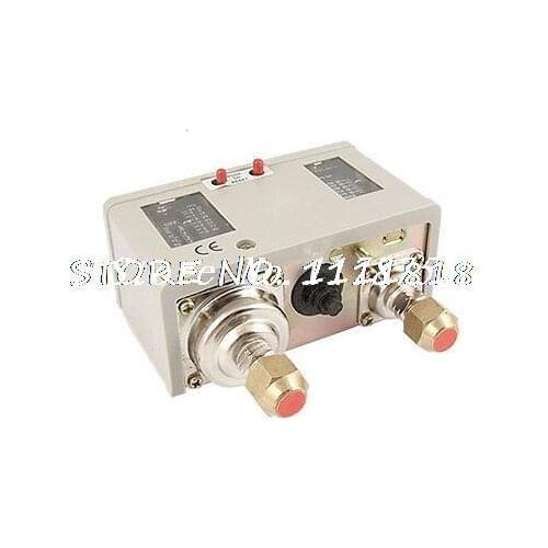 24A 16A 95-125PSI Manual Dual Pressure Switch Control Valve for Air Compressor