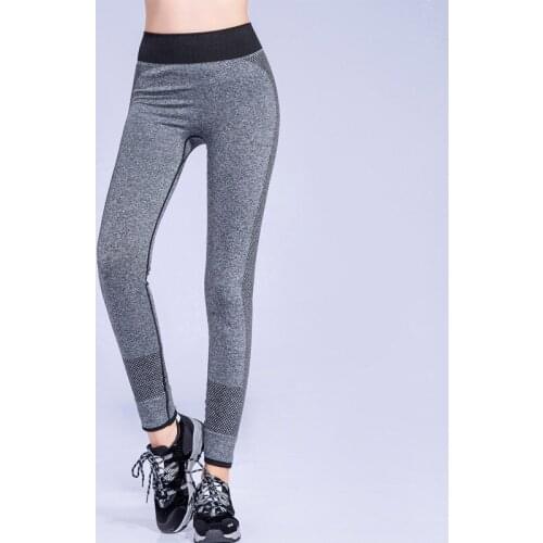 SALSPOR Summer Sport Leggings Women Stretch Gym Leggings Push Up Tight Yoga Pants Sport Trouser Workout Running Pants Female
