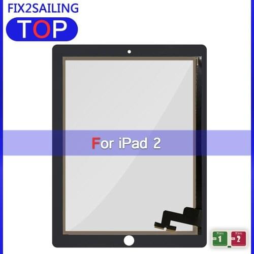 Touch screen Digitizer Panel Glass For iPad 2 A1395 A1396 A1397 screen Repair For ipad 2 Tablet Touch panel