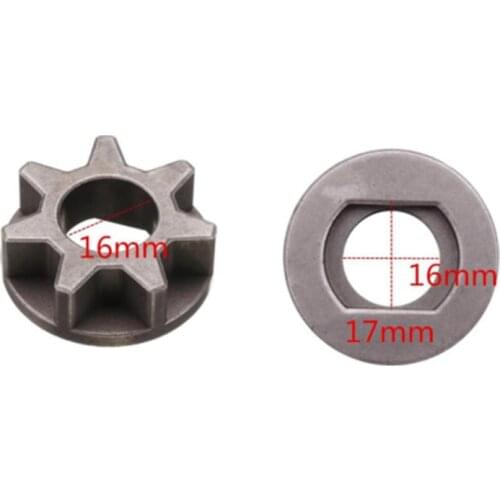 M14/M16 Chainsaw Gear Replacement For 115 125 150 180 Angle Grinder Chain Saw Support Wholesale Tools Parts