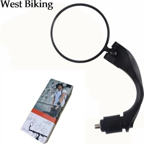 Hot Favorable Scratch Resistant Glass Lens, Handlebar Bike Mirror, w/Adjustable Handlebar Installation for MTB Road Bike