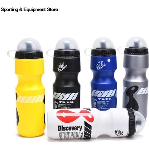 750ML Bike Water Bottle Outdoor Bike Accessory Bicycle Waterbottle Mountain Road Cycling Kettle Portable with Bottle Holder 2021