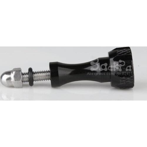10PCS Full Black Metal For Gopro Hero 3 4 SupTig SJ4000 SJ5000 SJ6000 Camera Mount Holder Adapter Screw Accessories