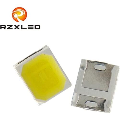 100PCS/Lot LED 1W 3.2V 350MA CRI85 White5000K 5700k 6000K 2835Package Diode For Mobile Phone Camera Flash