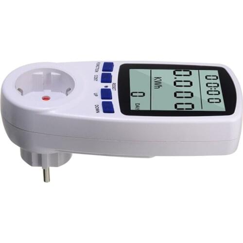 1Kit 6.1x2.7 Inches Kwh Meter Wattmeter Power Electric Meter 230V Digital Energy Meter Analysis Temperature Instruments