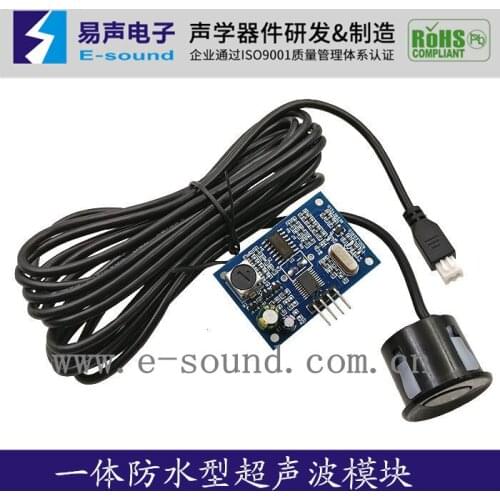 AJ-SR04 Waterproof Transceiver Integrated Ultrasonic Ranging Module ( Module + Probe with 1.2m Wire )