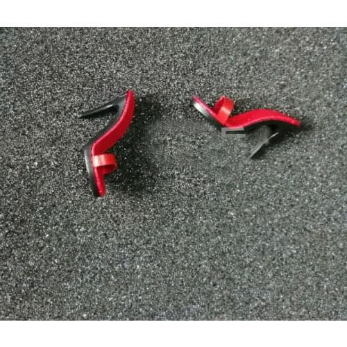 1/6th Red High Heel Slippers Model Accessory for 12" Female Figure Doll