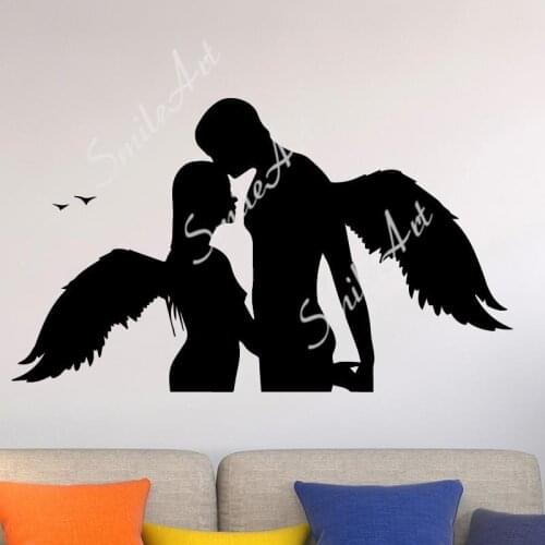 Cartoon Love Decorative Sticker Waterproof Home Decor For Living Room Kids Room Removable Decor Wall Decals
