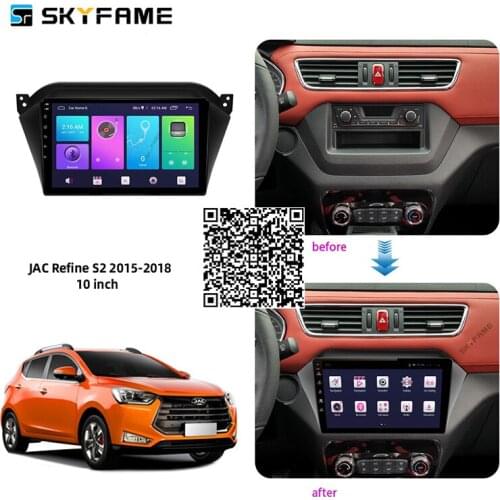 For JAC Refine S2 2015-2018 Car Radio Stereo Android Multimedia System GPS Navigation DVD Player