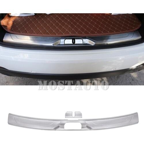 For Maserati Levante Inside Rear Bumper Protector Sill Plate 2016-2020 2pcs Car Accessories Interior Car Decor Car Trim