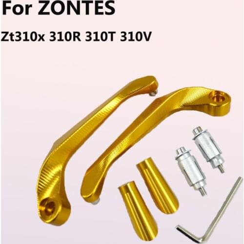 For ZONTES ShengShi Zt310x 310R 310T 310V Motorcycle General 7/8" 22mm Motorcycle Horn Handle Brake Clutch Rod Protection Cover
