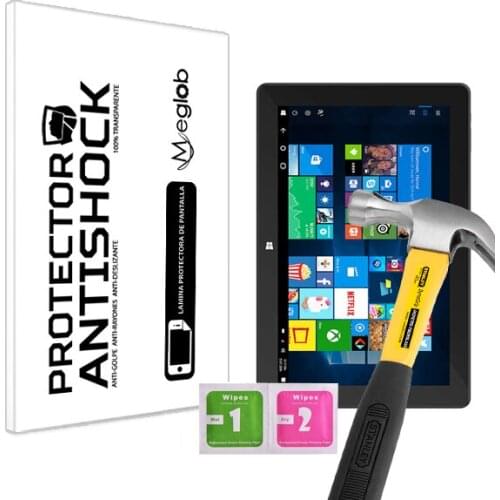 Screen protector Anti-Shock Anti-scratch Anti-Shatter compatible with Tablet Trekstor SurfTab twin 116