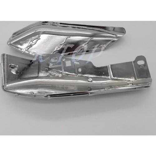 Chrome Motorcycle AirMaster Accents Trims For Mid-Frame Air Deflectors Fit For Harley Touring FL Models