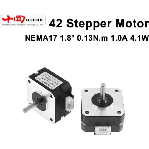 NEMA17 Micro Drive 1.8° 0.13N.m 1.0A 4.1W 42 Stepper Motor Engraving Machine Motor 3D Printer Accessories