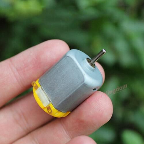 Mini 130 Carbon brush DC Motor 3V 5V 6V 19000RPM High Speed electric motor 2mm Shaft DIY RC Toy Car Boat