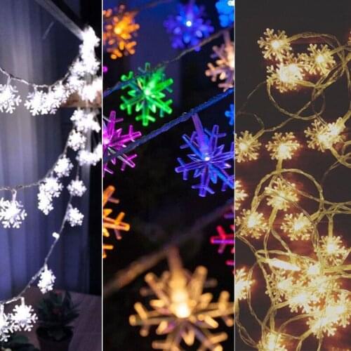 Christmas Fairy String Warm White Light Lamp Wedding Xmas Party Outdoor Decor