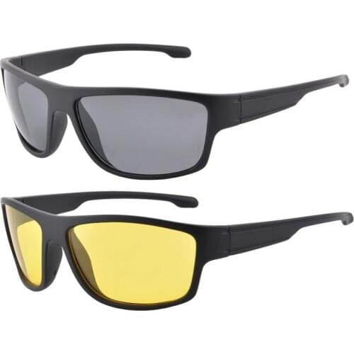 SHINU Outdoor Sports Polarized Cycling Glasses Mountain Bike Cycling Goggles driving Eyewear UV400 Cycle Sunglasses 2PCS/LOT