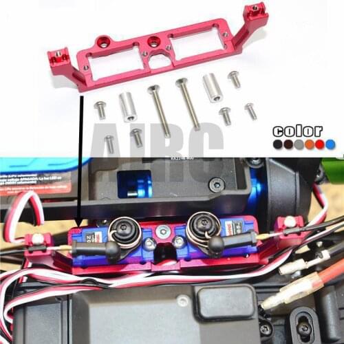 TRAXXAS TRX-4 Defender aluminum alloy front / rear gearbox differential lock servo installation instead of accessory # 8240