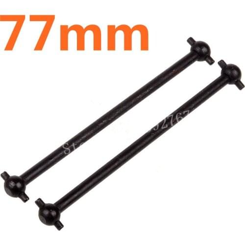 HSP Spare Parts 2Pcs Dogbone 77mm 08060 For 1/10 Scale Nitro Power Off Road Advanced Truck 94188 MONSTER