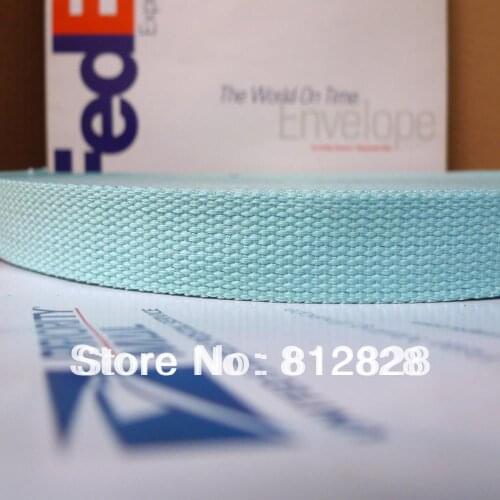 1'' 25mm #6 Light Blue Webbing Wholesale Free Shipping