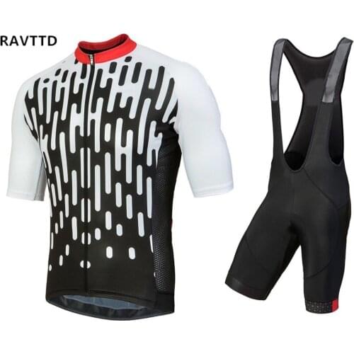 2018 RAVTTD Men Cycling Jersey Ropa Ciclismo Bicycle Racing Cycle Cycling Clothing Mallot Ciclismo Breathable Quick Dry Jersey