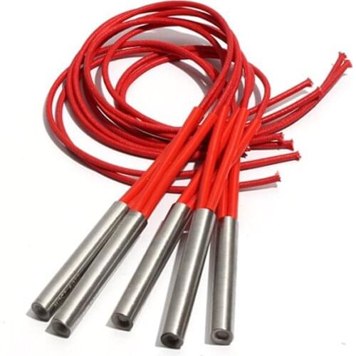 5PCS 16mm 50~60mm 201SUS Single Head Dual Heating Pipe 110V/220V/380V 200W/220W/230W/240W Heater Element for Water