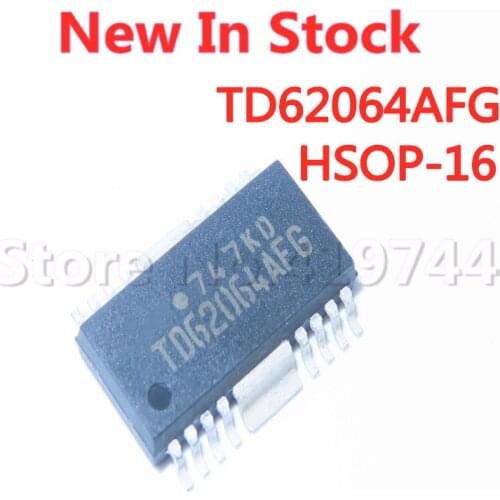 5PCS/LOT TD62064 TD62064AF TD62064AFG HSOP-16 SMD driver chip NEW In Stock