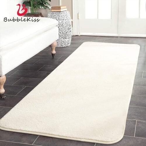 Bubble Kiss Velvet Carpets for Living Room Bath Mat Home Decor Bedroom Rugs Hallway Solid Color Floor Mat Sofa Chair Decor