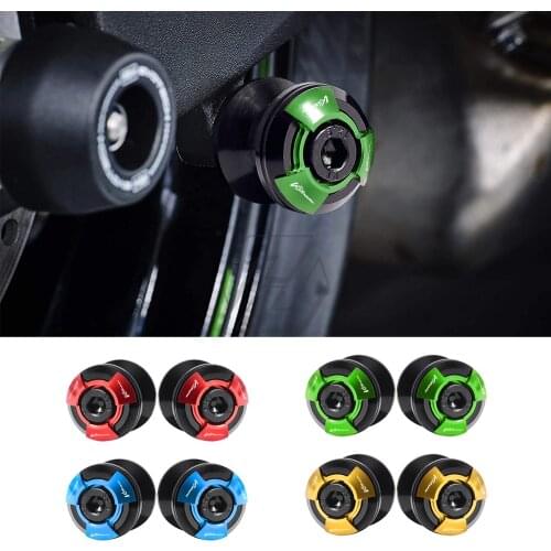 For Suzuki DL250 DL650 DL650XT DL1000 DL1000XT V-Strom Motorcycle Accessories Spools Slider Stand Screws