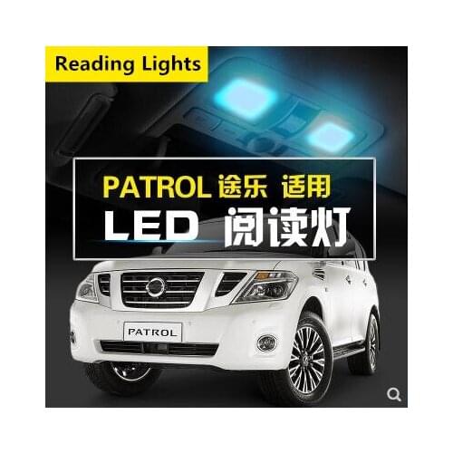 Reading Lights LED For Nissan Patrol y62 2012-2019 Reading Light LED Ceiling Light Interior Light Indoor Light Super Bright