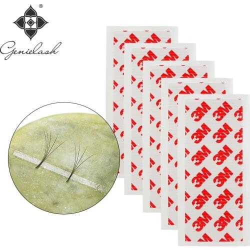 Genie Fast fan tapes for volume eyelash extension fast blooming tapes 1 second volume fans tools for eyelash extension