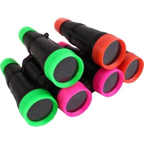 Mini Simulation Binoculars Telescope Outdoor Technology Military Equipment Model Learning Education Toys Gifts For Children Kids