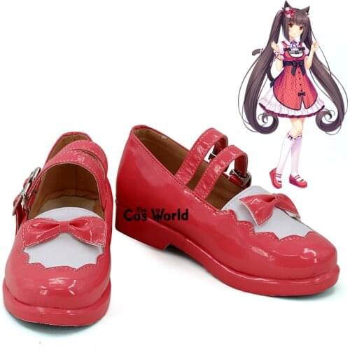 NEKOPARA Nekomimi Paradise Chocola Anime Games Customize Cosplay Flat Shoes