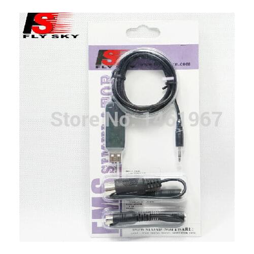 New Flysky SM100 2.4 G simulator USB wire for RC bus ship plane