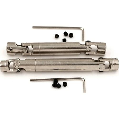 New 92-125mm / 110-155mm Steel Drive Shaft Joint CVD For 1/10 Scale RC Crawler SCX10 RC4WD D90 Cross Axial CC01 Truck Tamiya