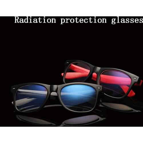 Glasses Frame Men And Women Unisex Anti-ultraviolet Computer Phone Goggles With Blue Film Eyeglasses Anti Radiation