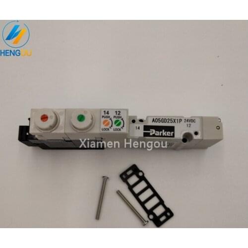 1 Piece A05GD25X-1P Komori parts 3Z0-8102-670 komori original solenoid valve komori printing machine valve DC24V