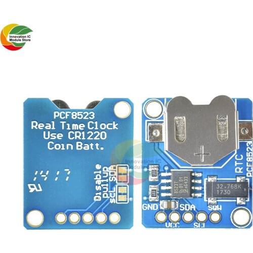 Ziqqucu PCF8523 RTC Breakout Board Module PCF8523 Real Time Clock Assembled Breakout Boardwinder 3.3V 5V Time Clock for Arduino