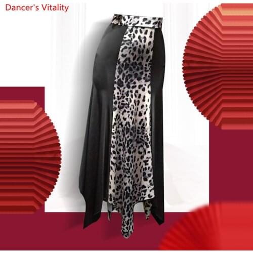 Latin Salsa Tango Rumba Cha Cha Ballroom Dance Dress Skirt Square Dance Latin Clothes Women Latin Dance Dress