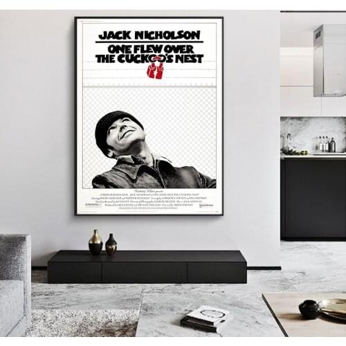 Movie Flying over the lunatic asylum/prison Break/King of War poster Home Decor Canvas Painting Hotel Bar Cafe Room Room Poster