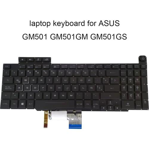 Replacement Keyboards for ASUS ROG GM501 GM GM501GM GM501GS backlight keyboard LA Latin layout black notebook KB original new