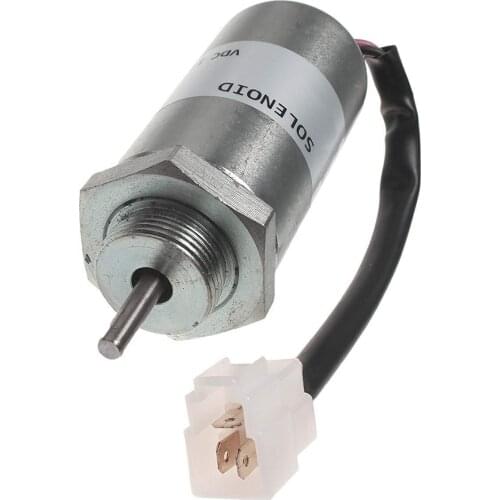 Diesel Engine Stop Solenoid 8973295680 12V Fuel Shutoff Solenoid fit Isuzu 3LD1 3LD2 4LE1 3LB1 4LB1 Engines 897329-5680