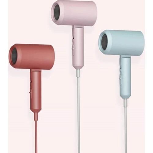 Youpin Lowra Rouge Household Hair Dryer Low-radiation Small Roller Hair Dryer Negative Ion Hair Care Portable 1200W New