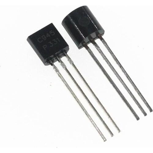 100PCS/Lot C945 2SC945 Triode to-92 50V/0.1A/0.5W/250MHZ Wholesale Electronic