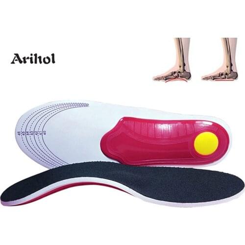 2 Pairs Arch Support Insole for Flat Feet Men Women Orthopedic Shoe Pad O/X Leg Correction Foot Pain Relief Inner Sole