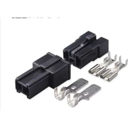 500 Set 2 Pin Female Male Auto Toyota Map Sensor Connector Battery Speaker Wire Connector Plug Large Current DJ7026-7.8-11/21