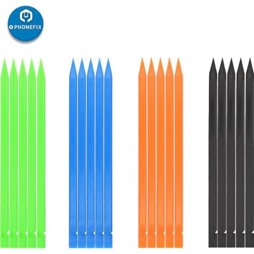 5Pcs Nylon Crowbar Plastic Spudger Stick Lever Opening Pry Tool for iPhone PC Smartphone Opening Screen Disassembly Repair Tool